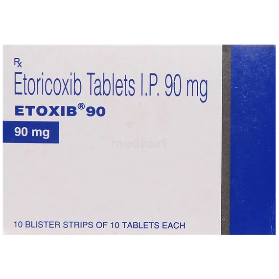 etoxib 90mg tablet 10's